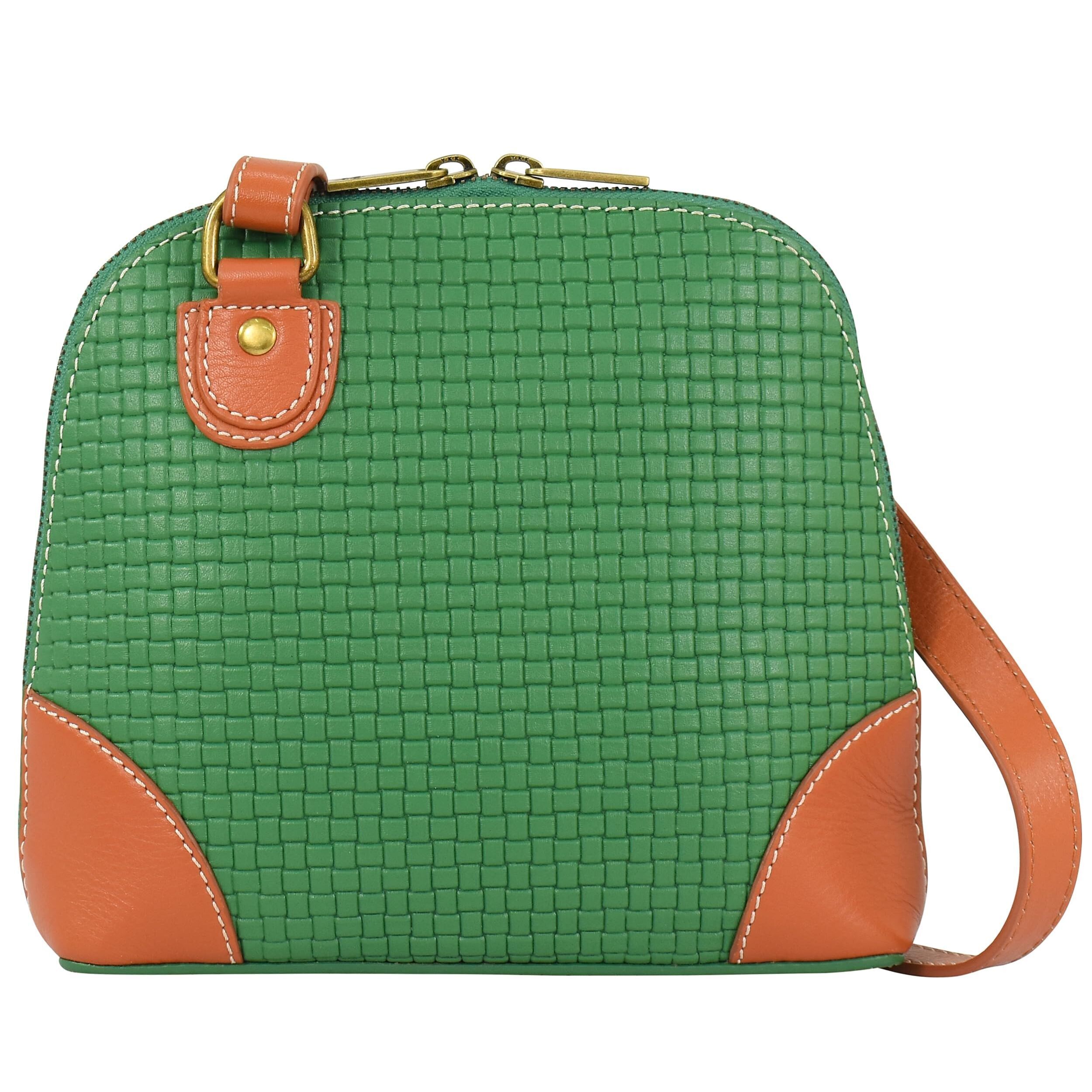 5676 Heritage Collection Leather Small Multi-Compartment Zip-Around